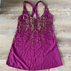 Free People Razorback Mini Dress